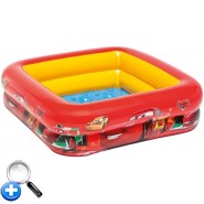 Бассейн 57101NP (85см x 85см x 23см) "Тачки"